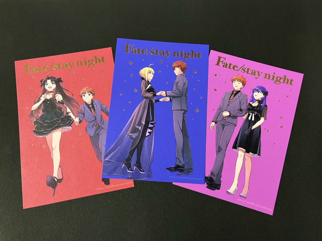 stay night 20周年コンサートお祝いポストカード