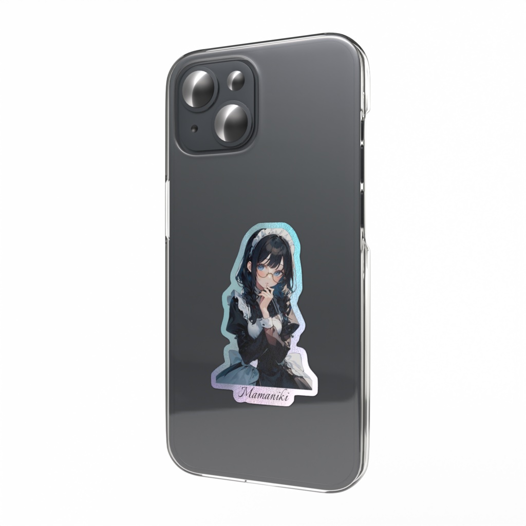 ママニキ　スマホステッカー