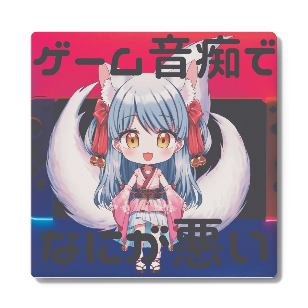碧月綾弥 角形コースター(ミニキャラver2)