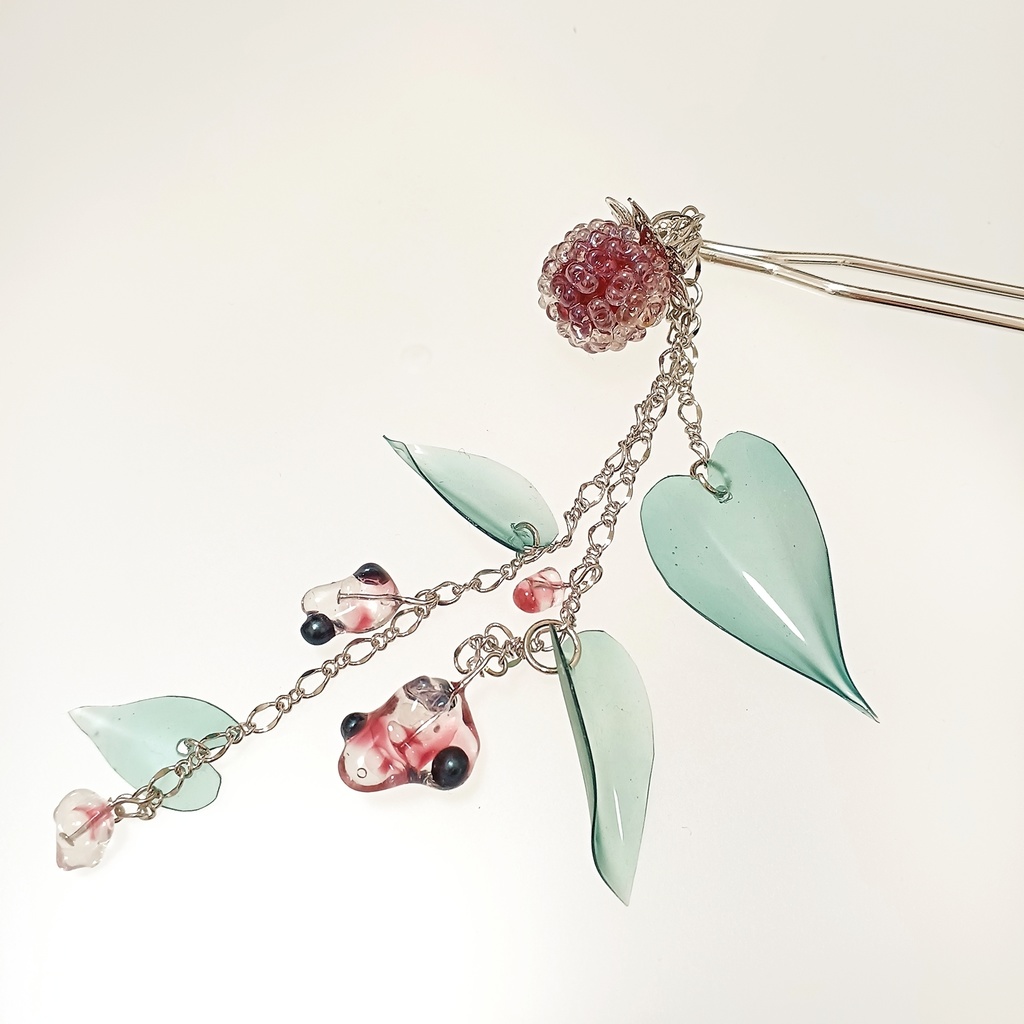 依談かんざし-雑草-