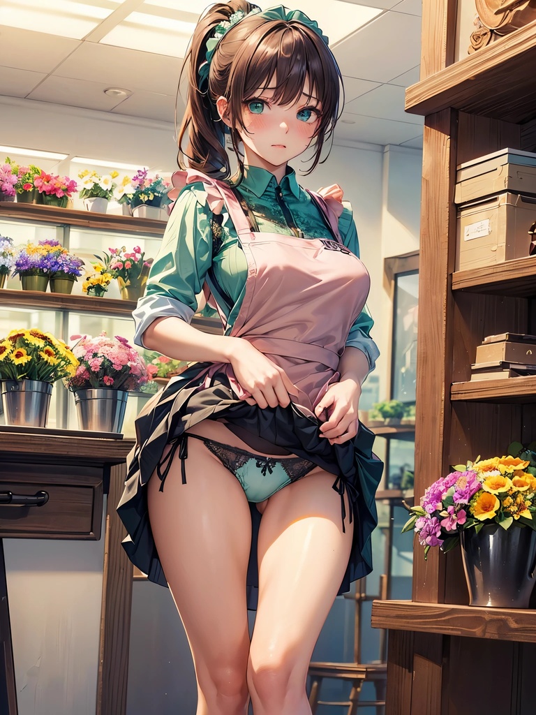 【スマホ対応版】僕はどこでも誰にでもパンツを見せてもらえる権利を手に入れた Vol.3 通勤時間と昼下がりの公園編 Vol.4 警察官と花屋編