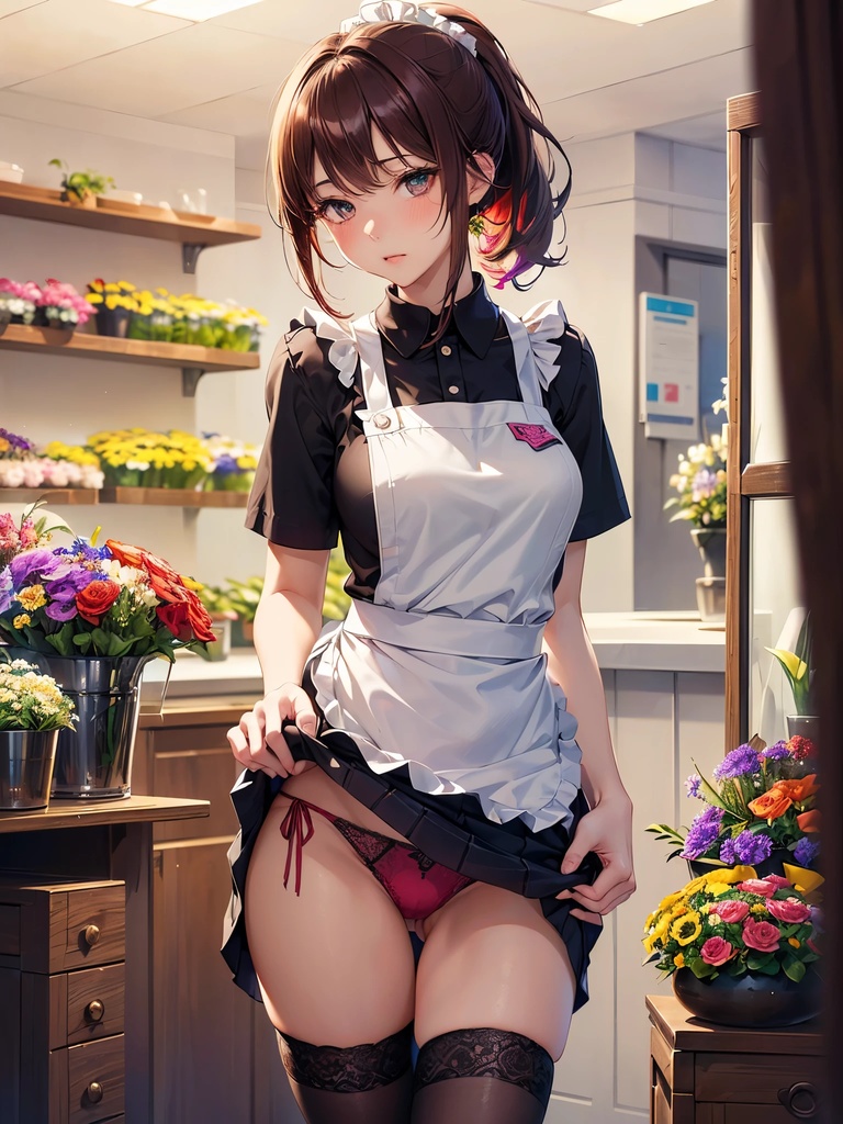 【スマホ対応版】僕はどこでも誰にでもパンツを見せてもらえる権利を手に入れた　Vol.5 花屋編　Vol.7 ショッピングカップル前編