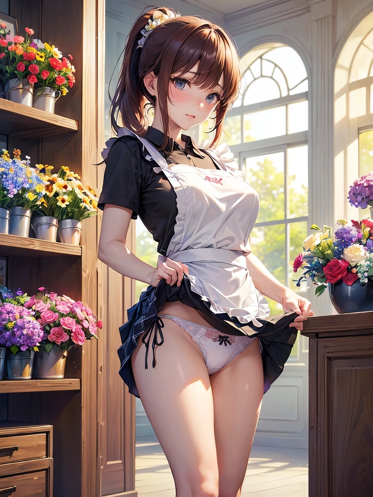 【スマホ対応版】僕はどこでも誰にでもパンツを見せてもらえる権利を手に入れた Vol.5 花屋編 Vol.7 ショッピングカップル前編