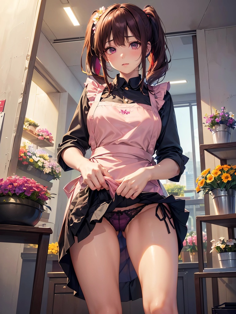 【スマホ対応版】僕はどこでも誰にでもパンツを見せてもらえる権利を手に入れた Vol.5 花屋編 Vol.7 ショッピングカップル前編