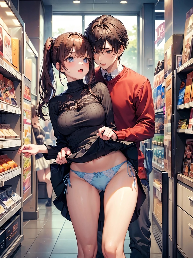 【スマホ対応版】僕はどこでも誰にでもパンツを見せてもらえる権利を手に入れた Vol.5 花屋編 Vol.7 ショッピングカップル前編