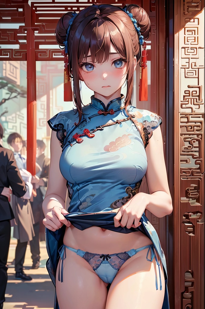 【スマホ対応版】僕はどこでも誰にでもパンツを見せてもらえる権利を手に入れた Vol.11 着物 & チャイナドレス & ワンピース