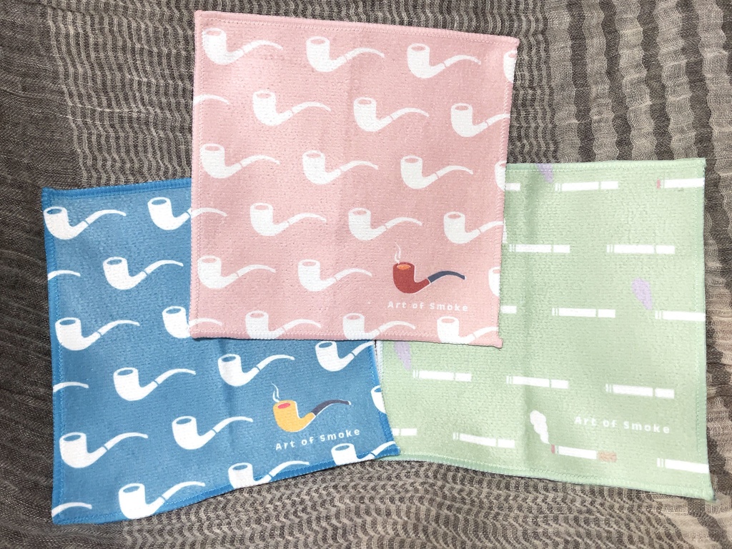 煙草柄ミニタオル(ver.2)