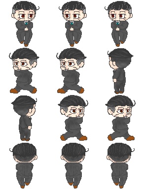 もぐ尾のキョロ尾アバター