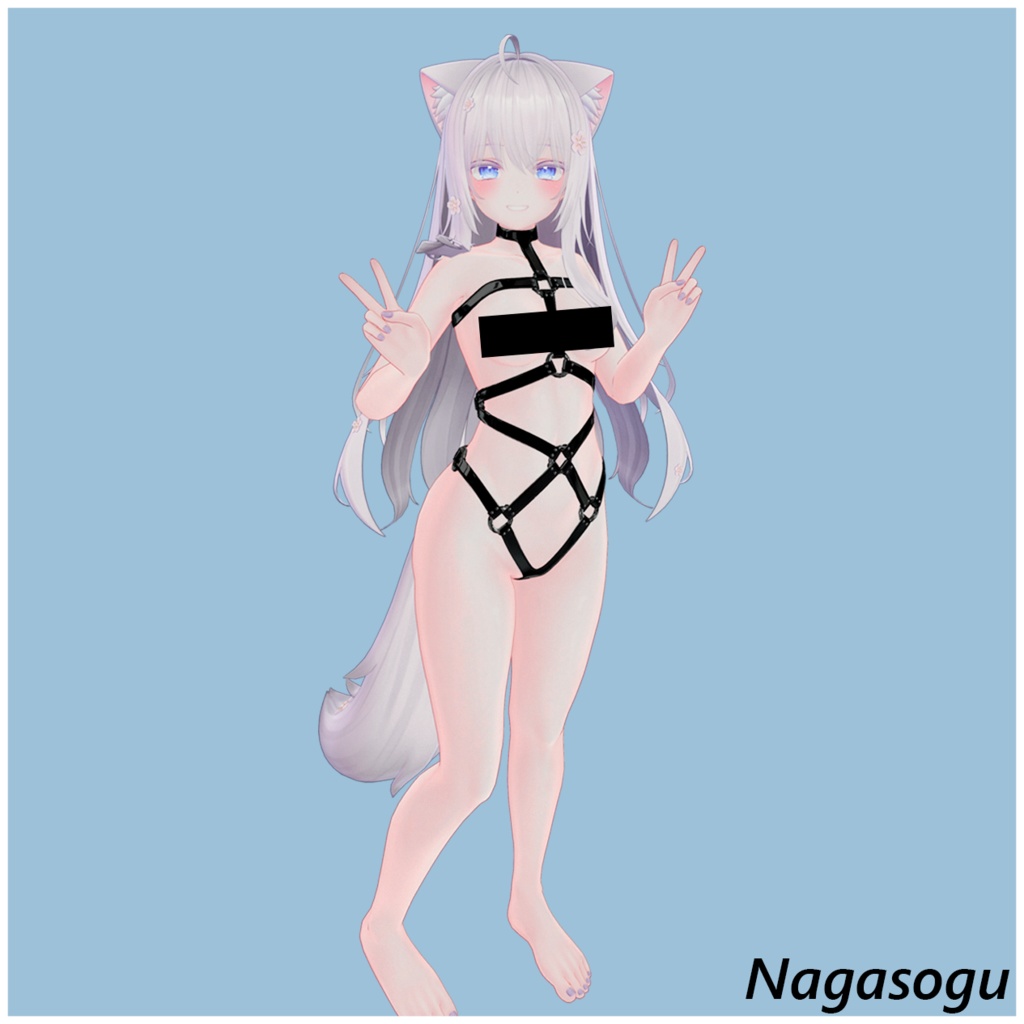 「萌 | Moe」ボンデージとペットプレイ | Bondage and PetPlay