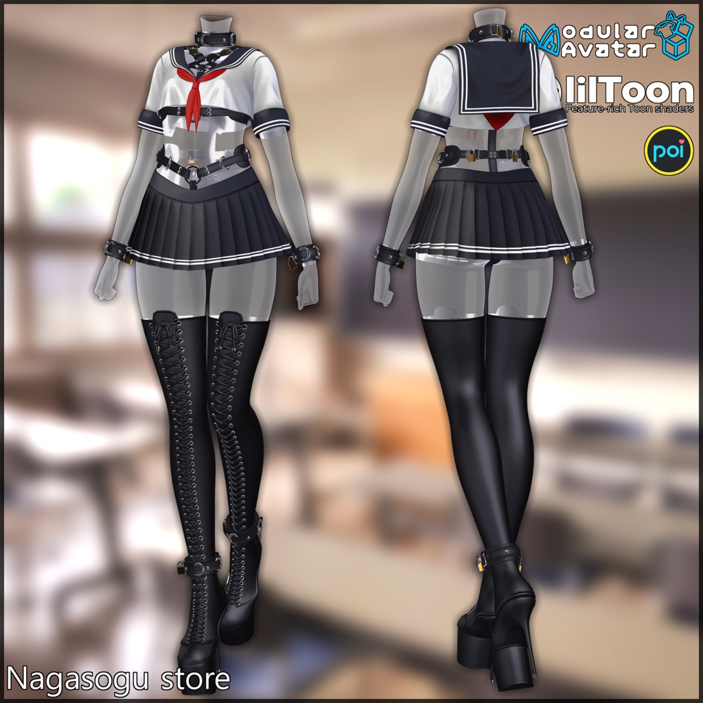 Caged Sailor 「束縛セーラー」