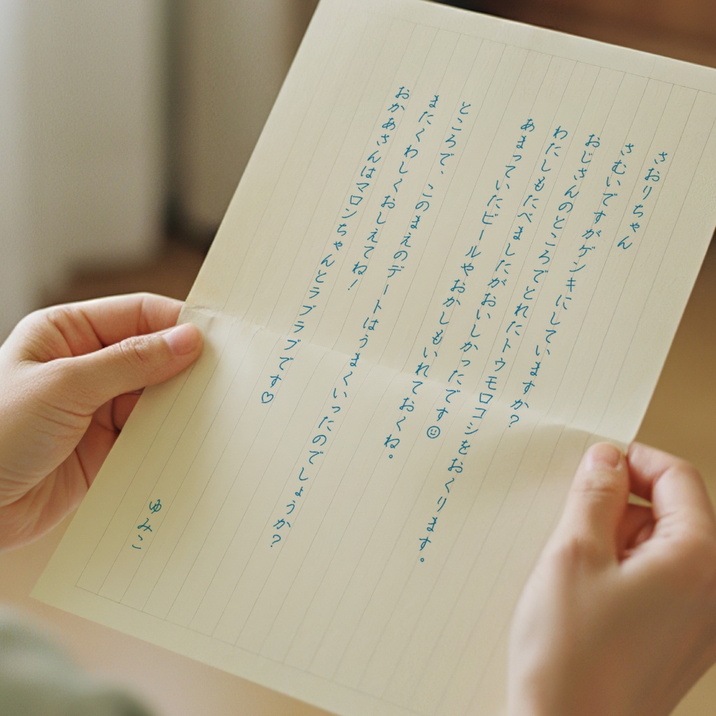 【無料/商用利用OK】おかんのてがみ mini|手書きフォント