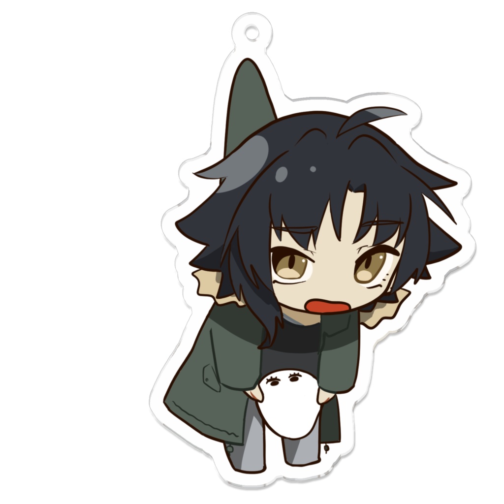 くろプラプラアクキー