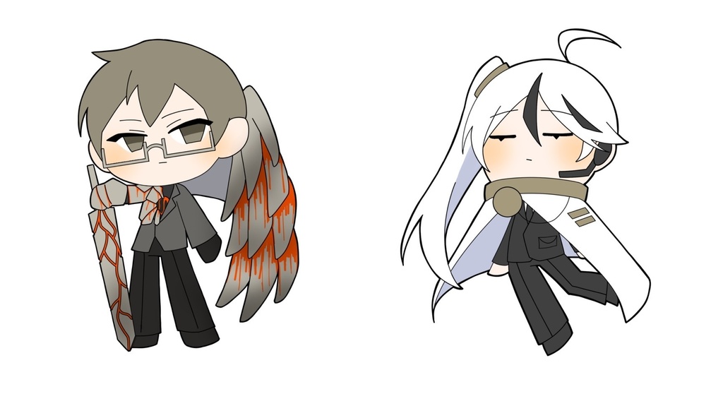 【Library Of Ruina】アクリルキーホルダー