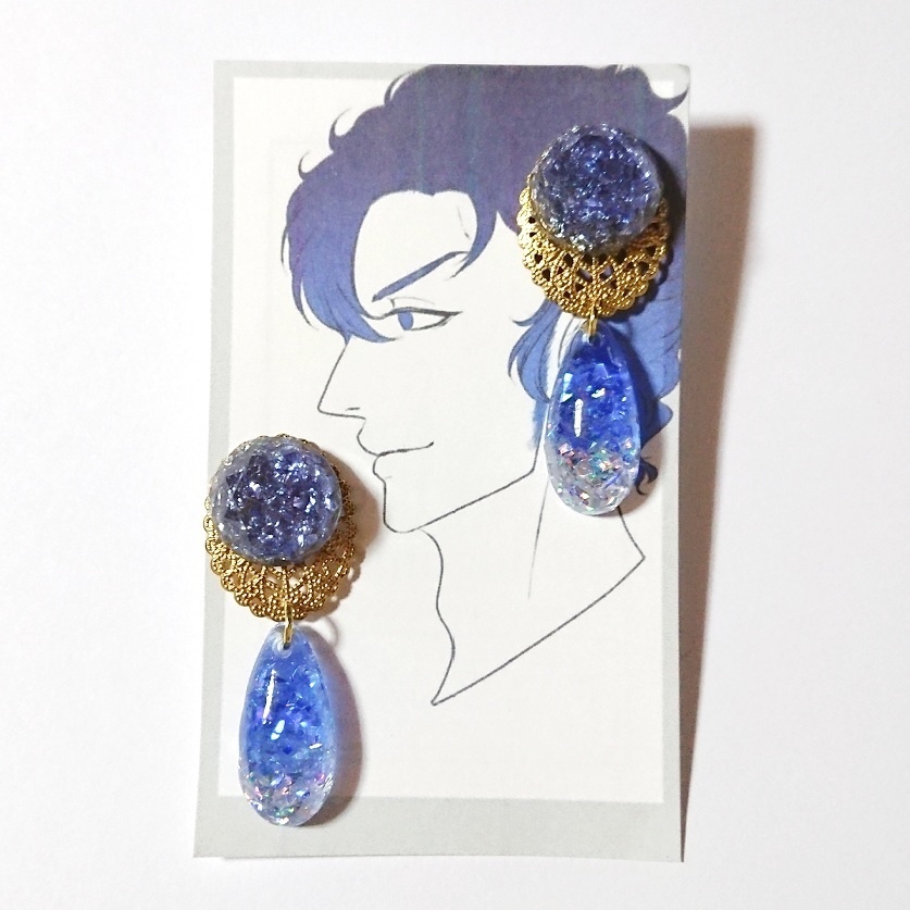 李典イメージピアス