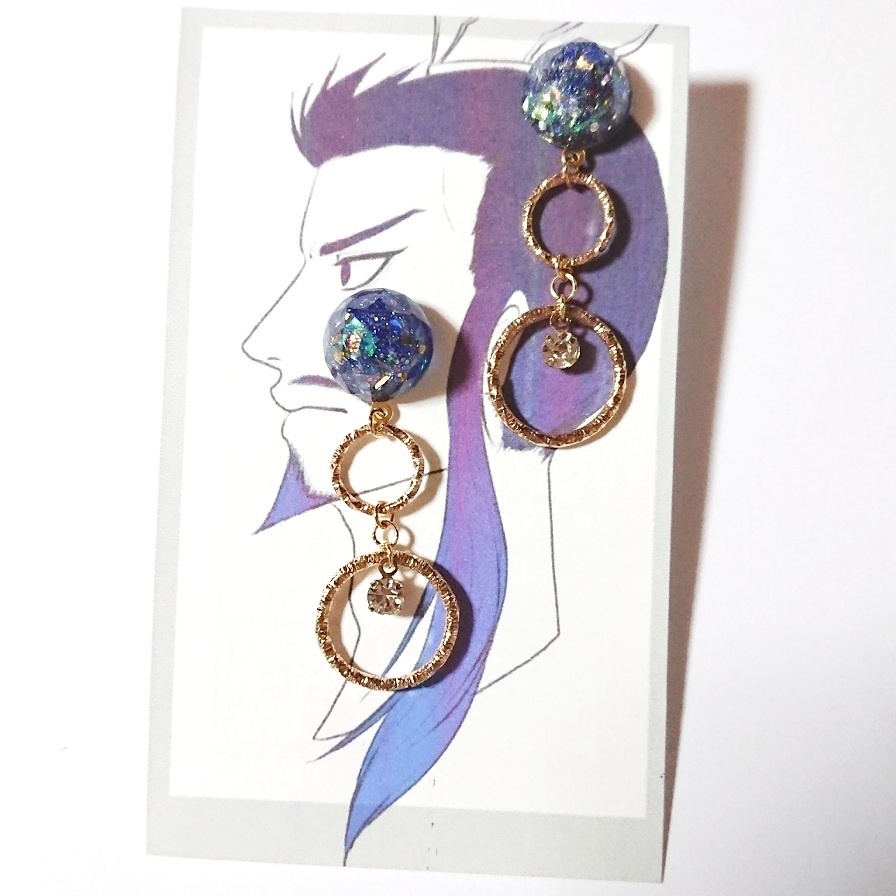 曹操イメージピアス