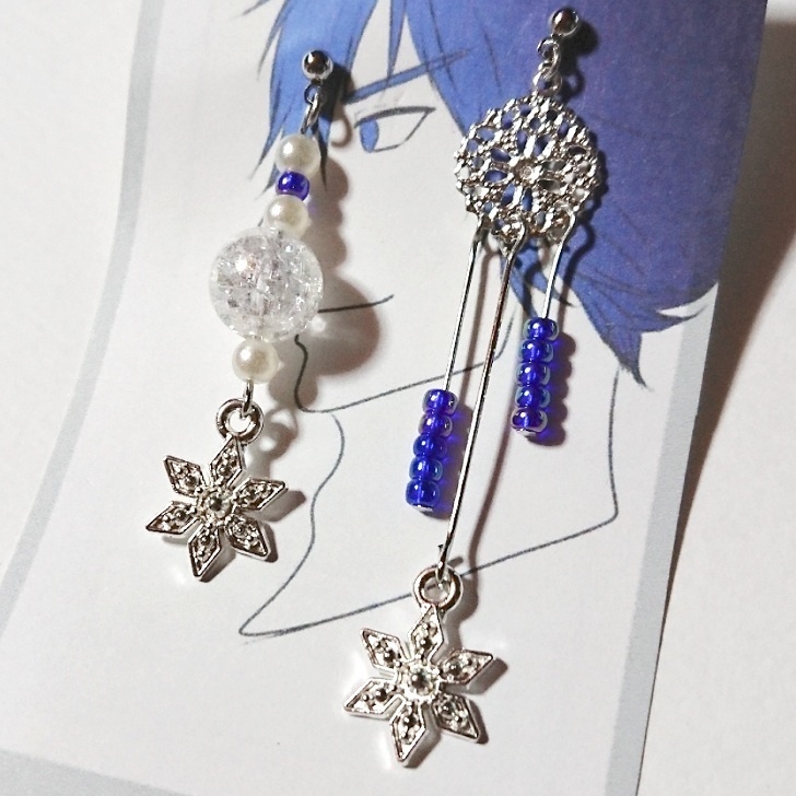 満寵アシンメトリーイメージアクセサリー