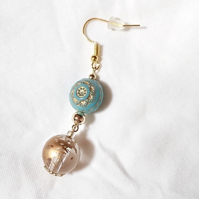 楽進イメージピアス