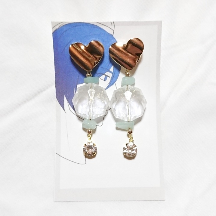 郭嘉イメージピアス