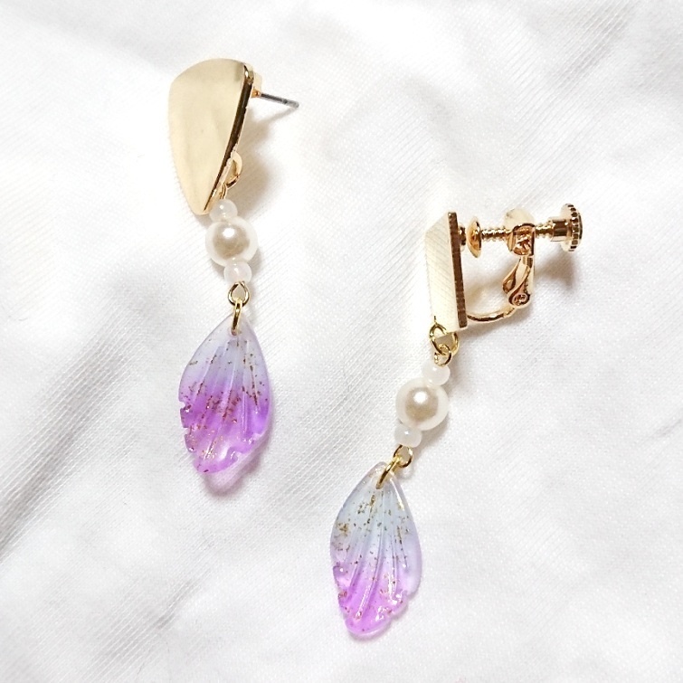 郭嘉イメージ花びらモチーフアクセサリー