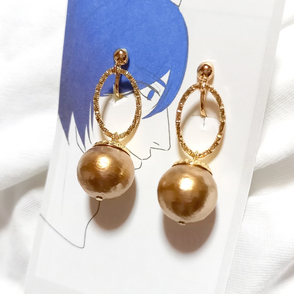 郭嘉イメージイヤリング