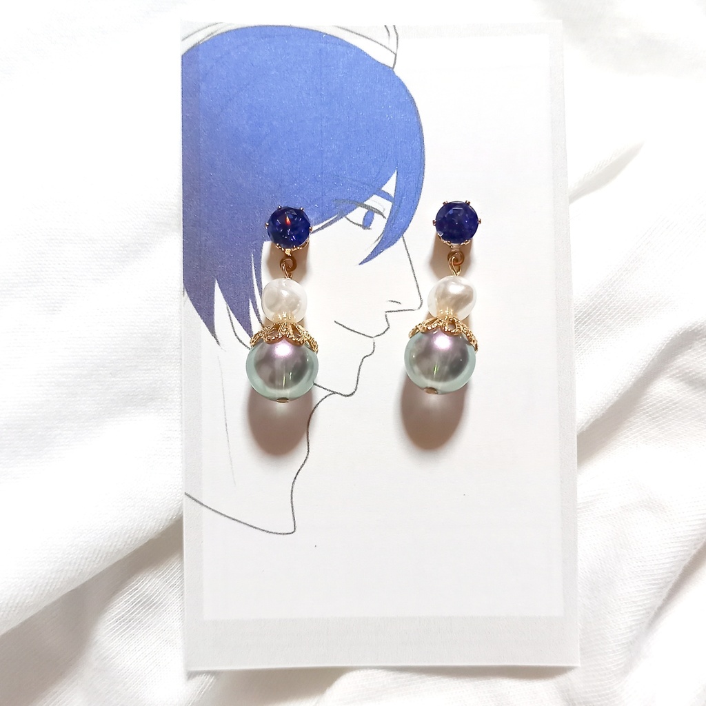 郭嘉イメージピアス