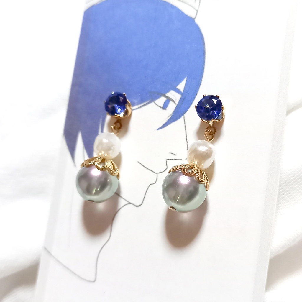 郭嘉イメージピアス