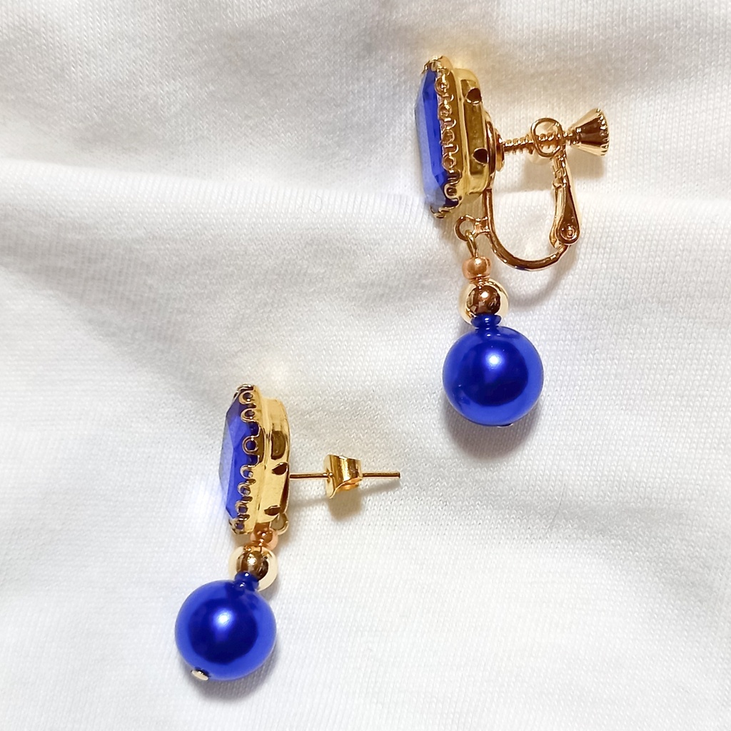 荀彧イメージビジューピアス・イヤリング