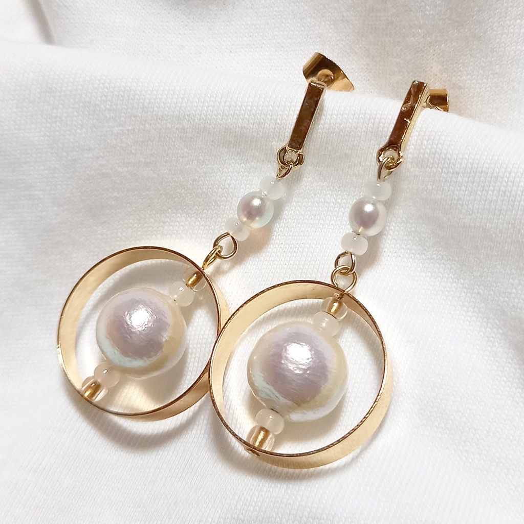 満寵イメージピアス・イヤリング