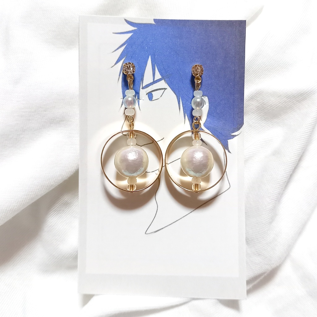 満寵イメージピアス・イヤリング