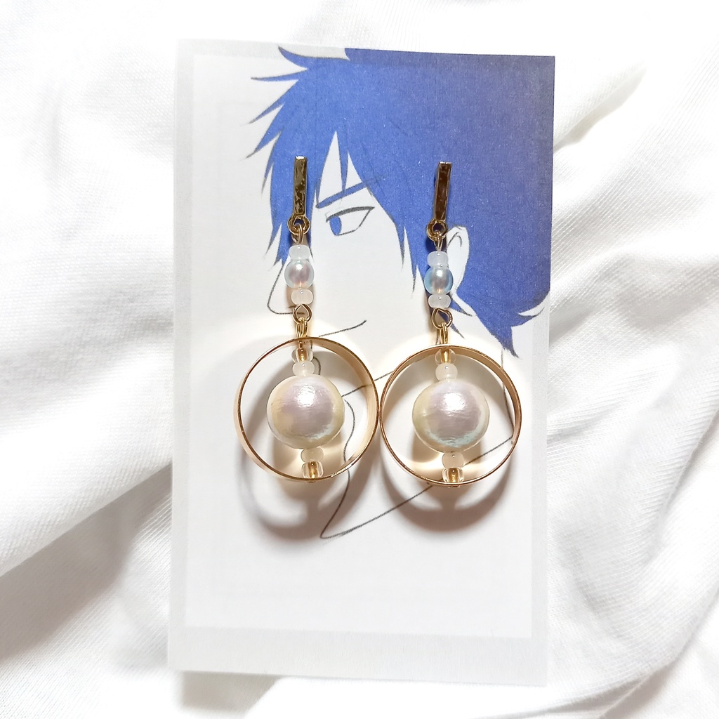 満寵イメージピアス・イヤリング