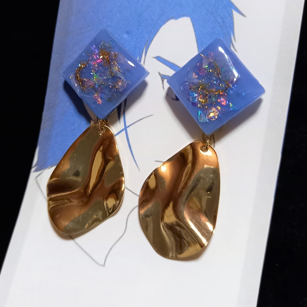 楽進イメージピアス