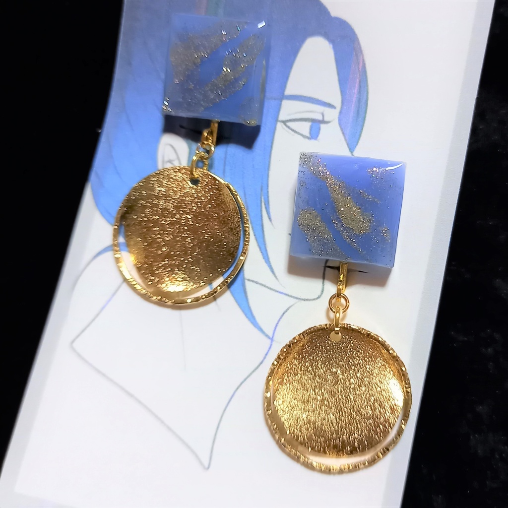 張郃イメージイヤリング