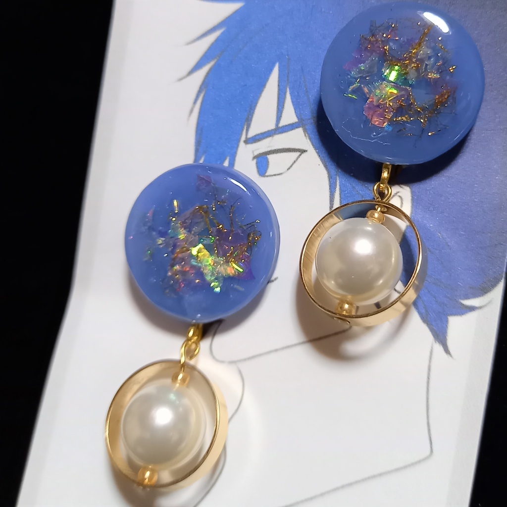 満寵イメージイヤリング