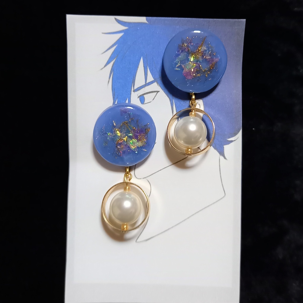 満寵イメージイヤリング