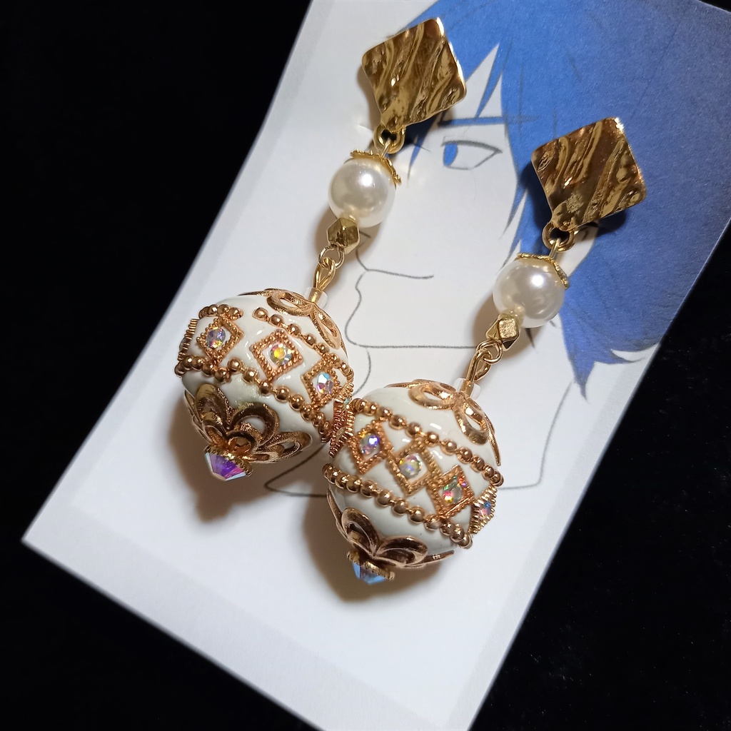 満寵イメージイヤリング