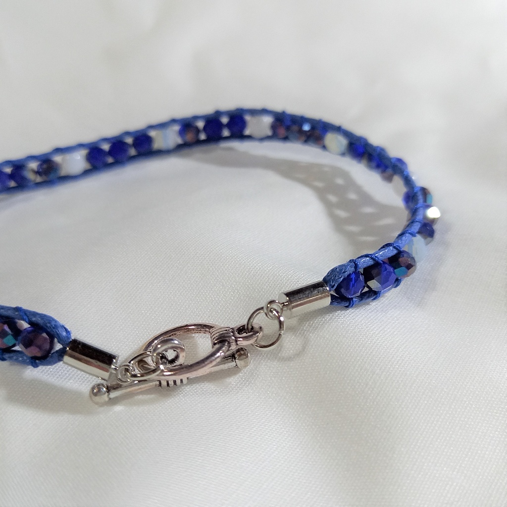 ブルーベルトブレスレット