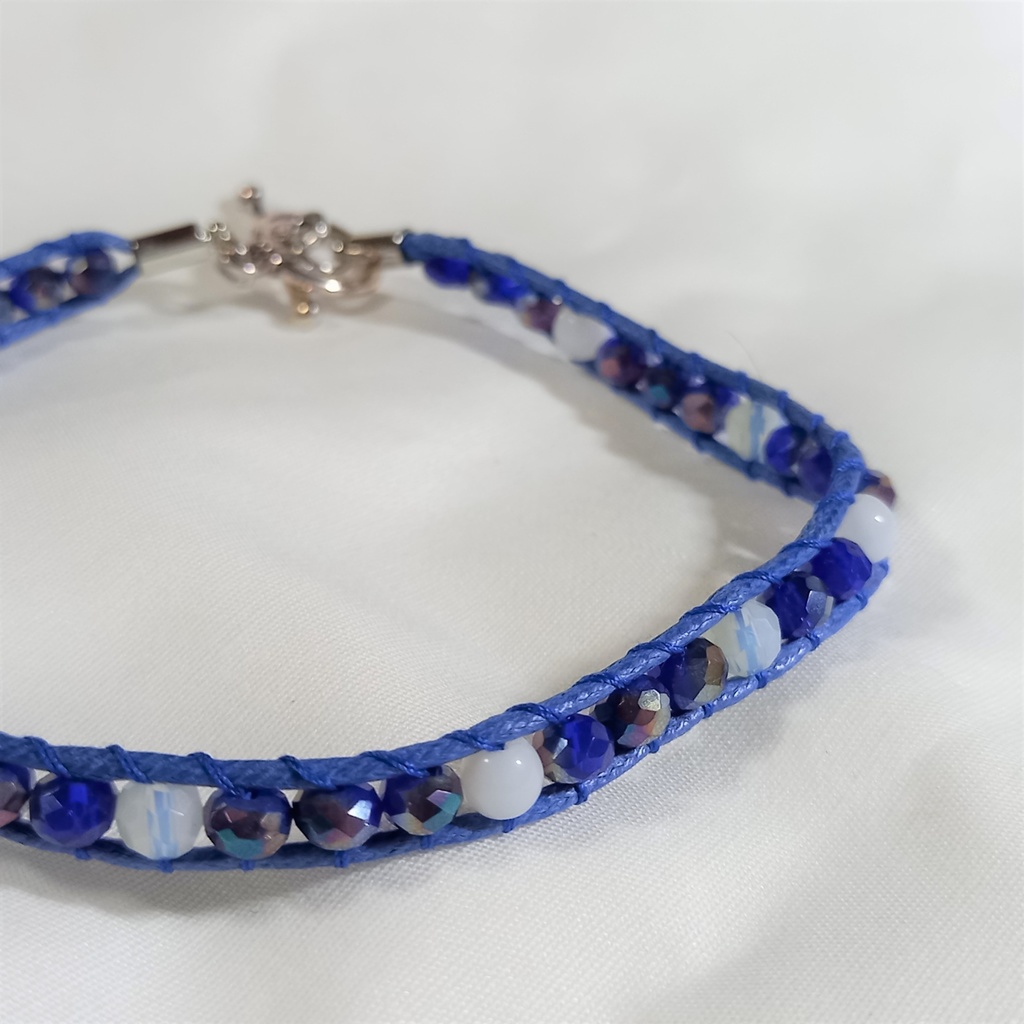 ブルーベルトブレスレット