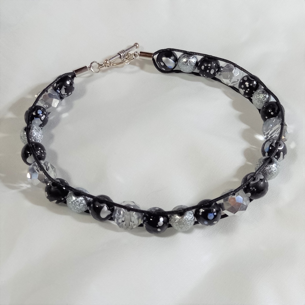 シルバーベルトブレスレット