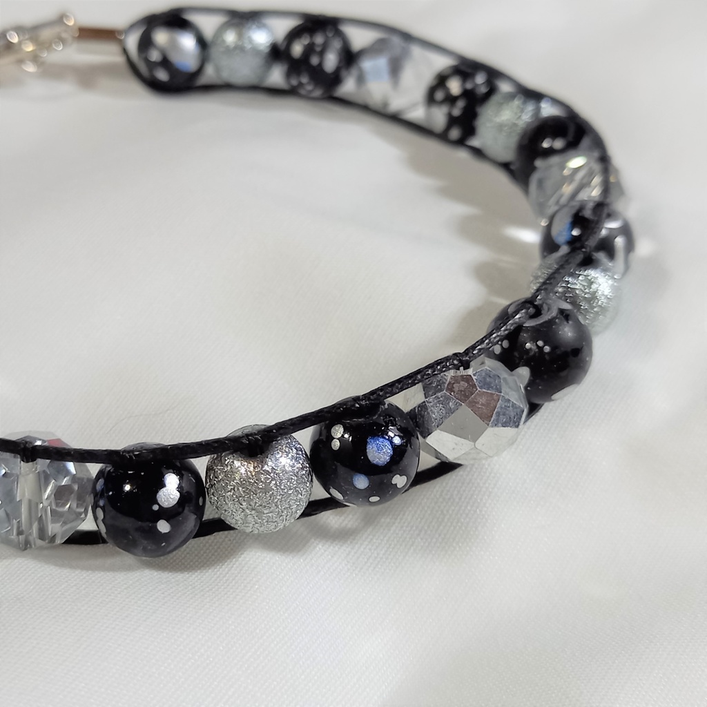 シルバーベルトブレスレット