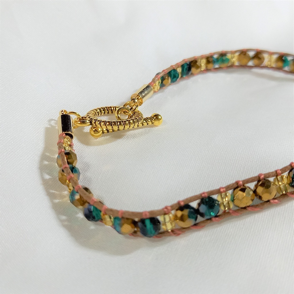 グリーンベルトブレスレット