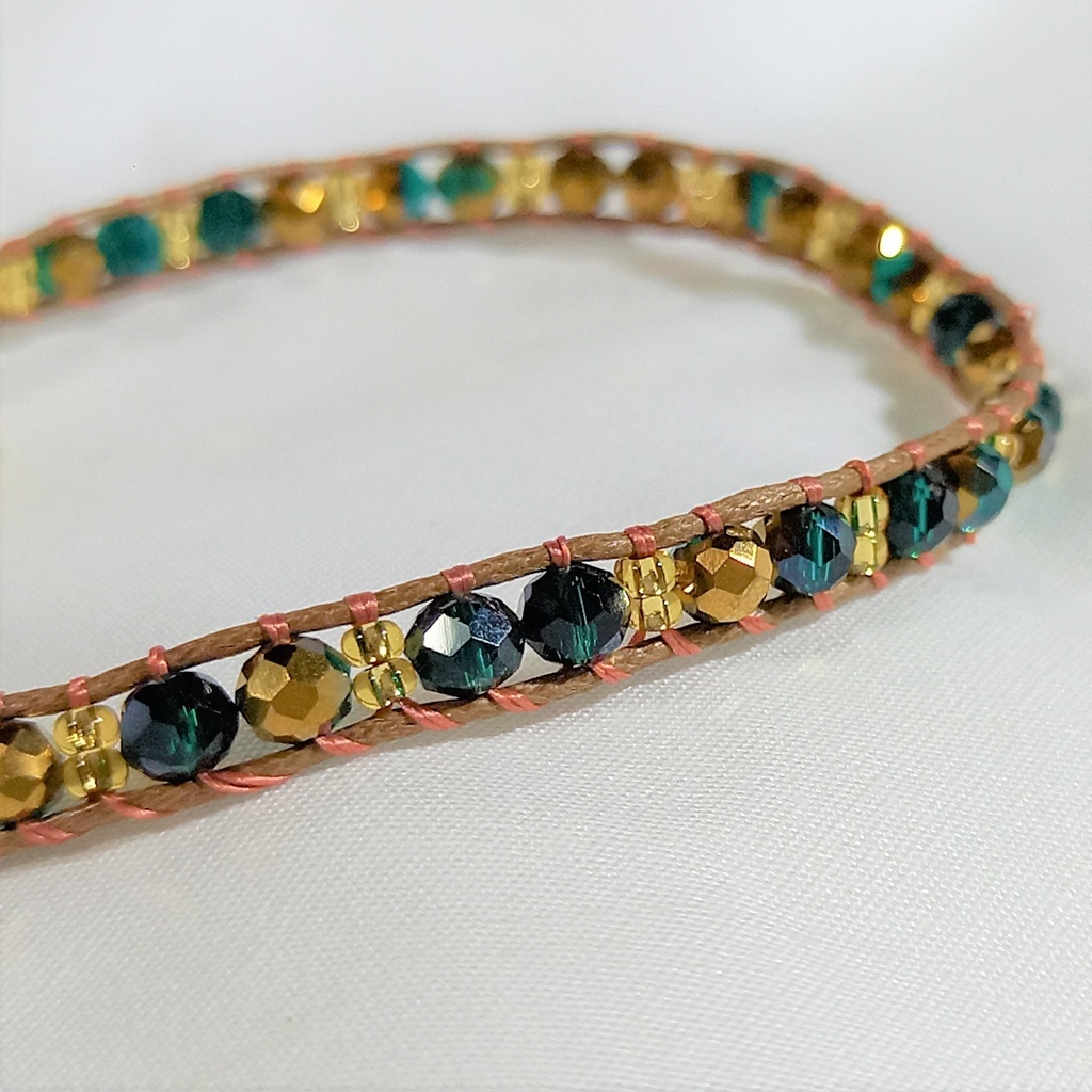 グリーンベルトブレスレット