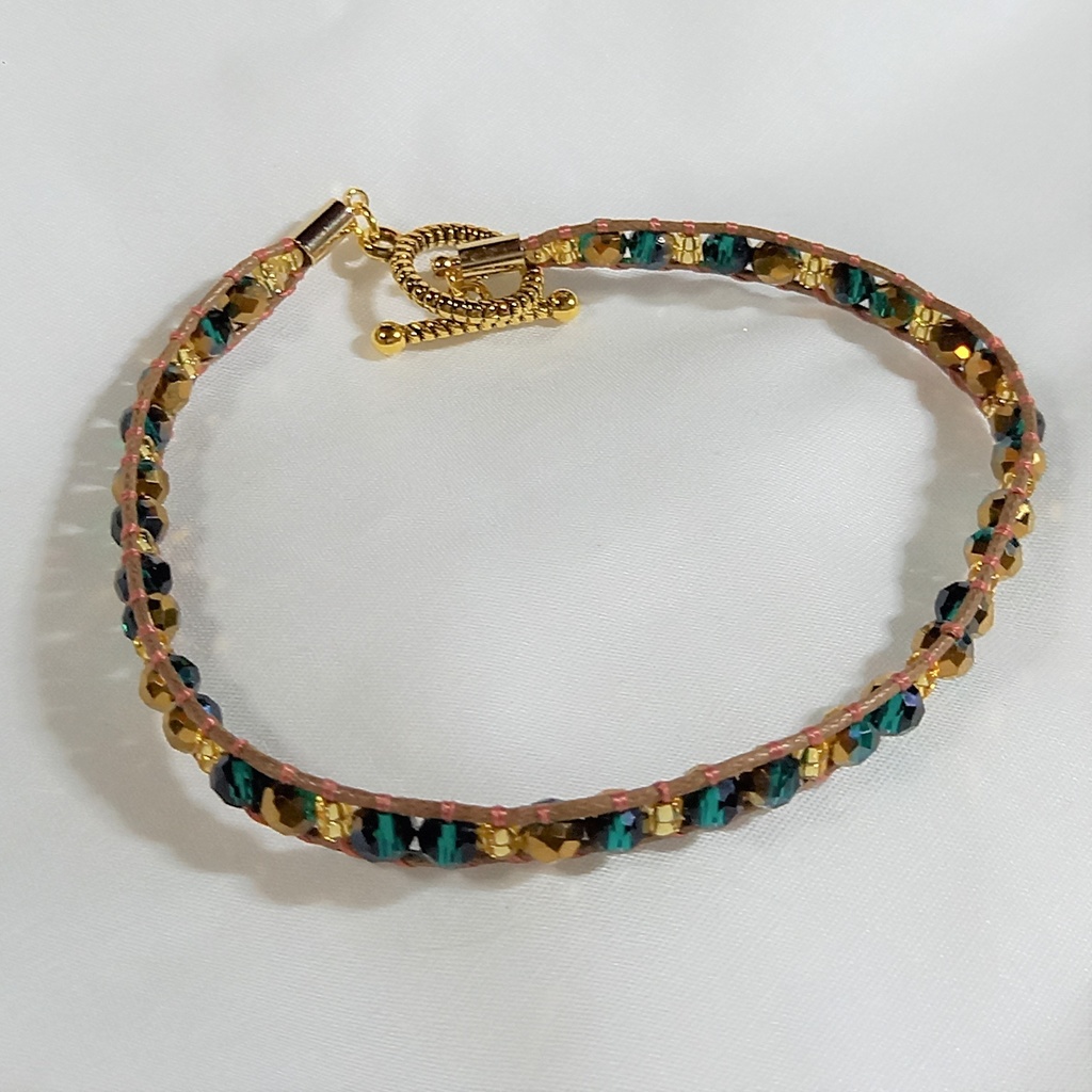 グリーンベルトブレスレット