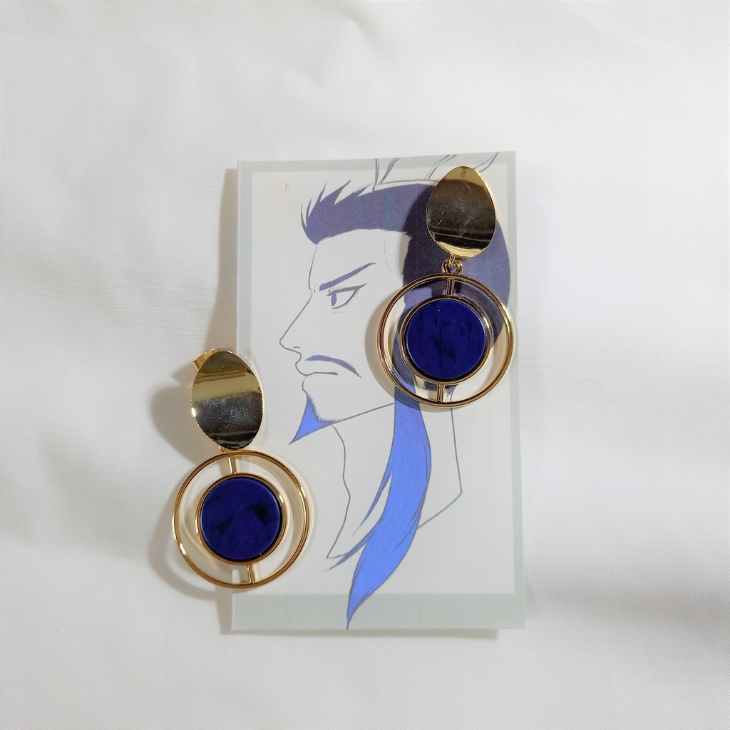 曹操イメージピアス