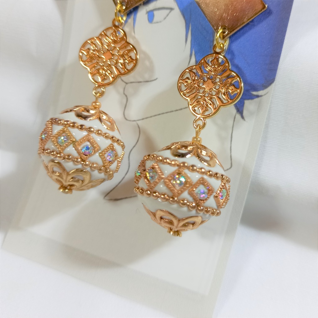 満寵イメージイヤリング