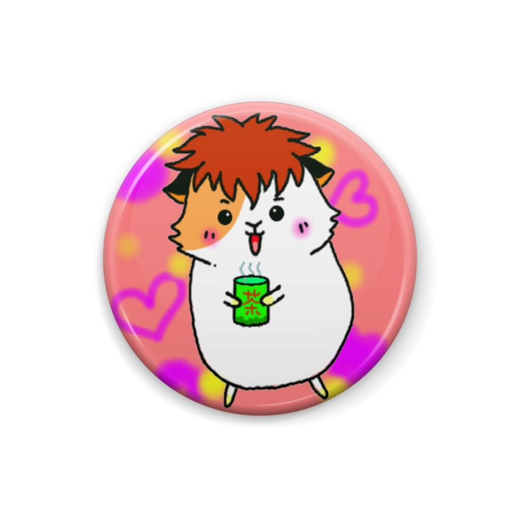 缶バッジ モルモット