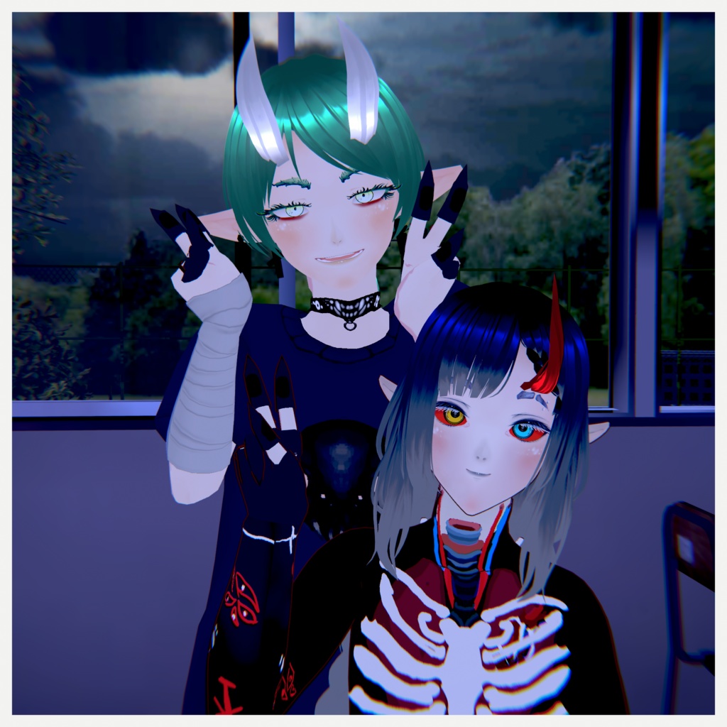 Anatomy Demon model vroid studio (vrm file)