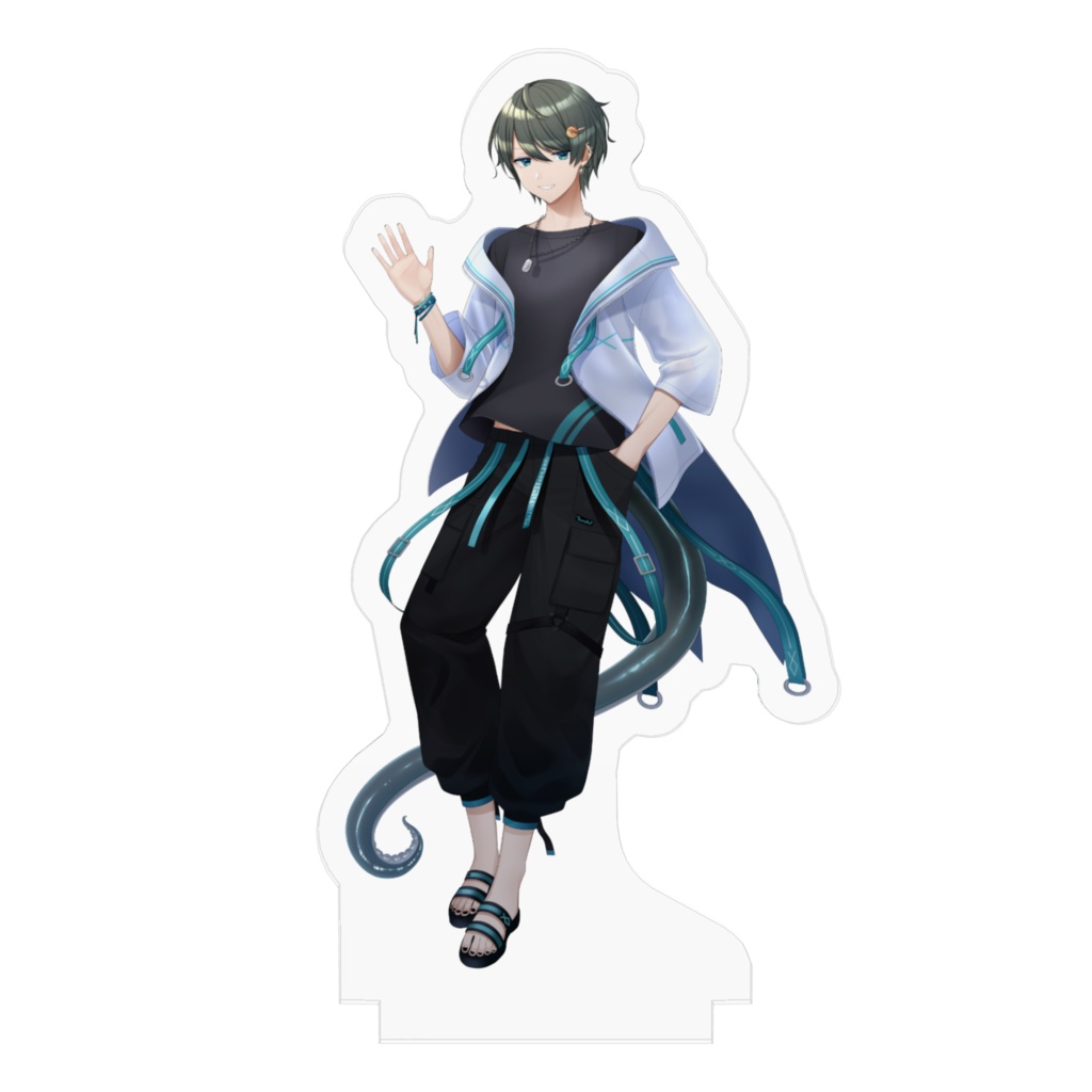 夏衣装アクリルフィギュア