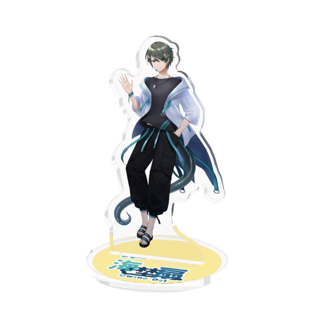 夏衣装アクリルフィギュア