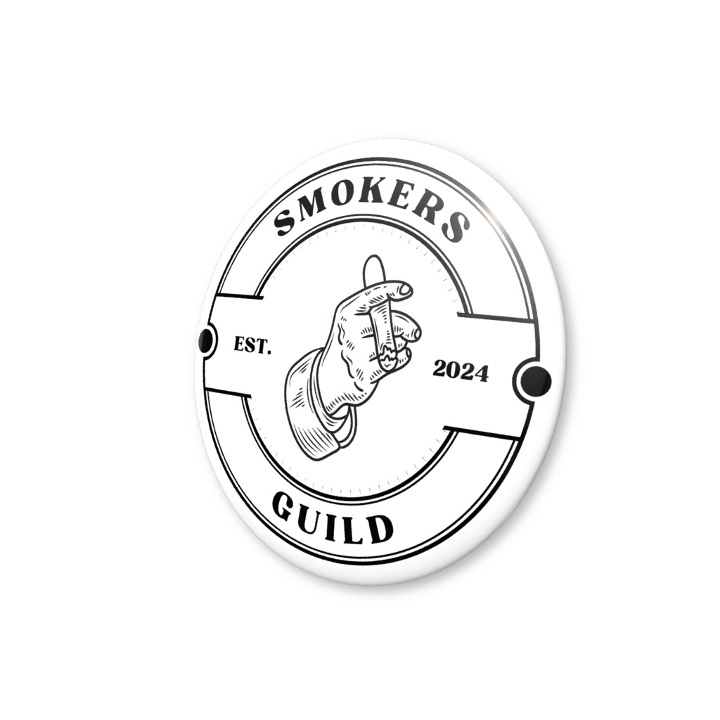Smoker's Guild 缶バッジ