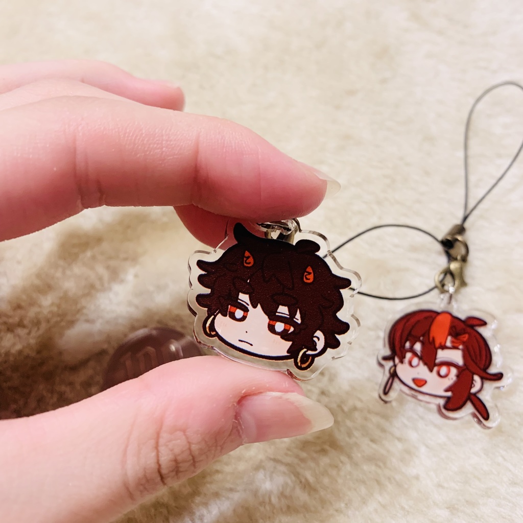 牛頭馬頭 アクキー